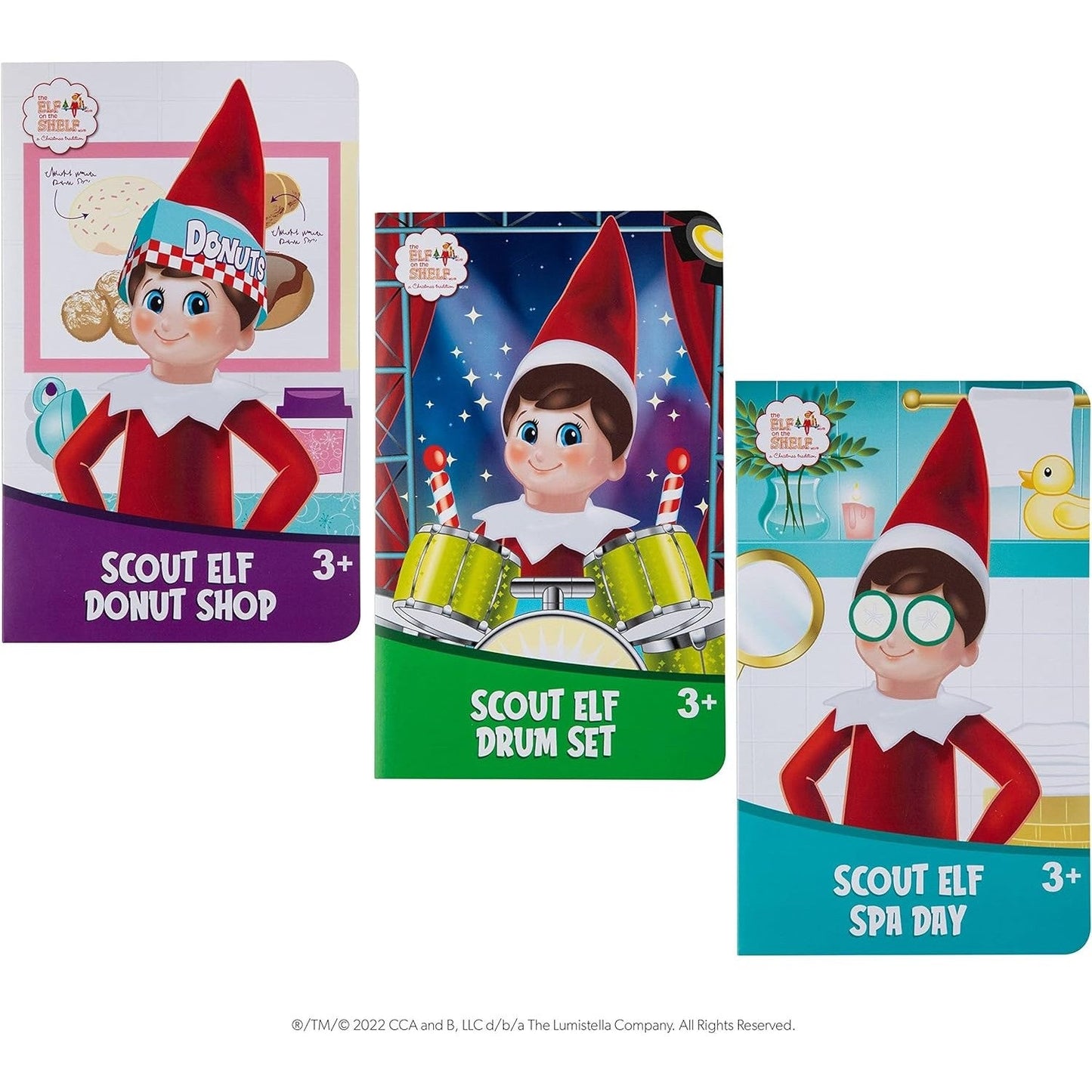 Insta - Moment Pop - Ups (3 scenes) | Accessory, Scout Elf not Included - Stocking Stuffer