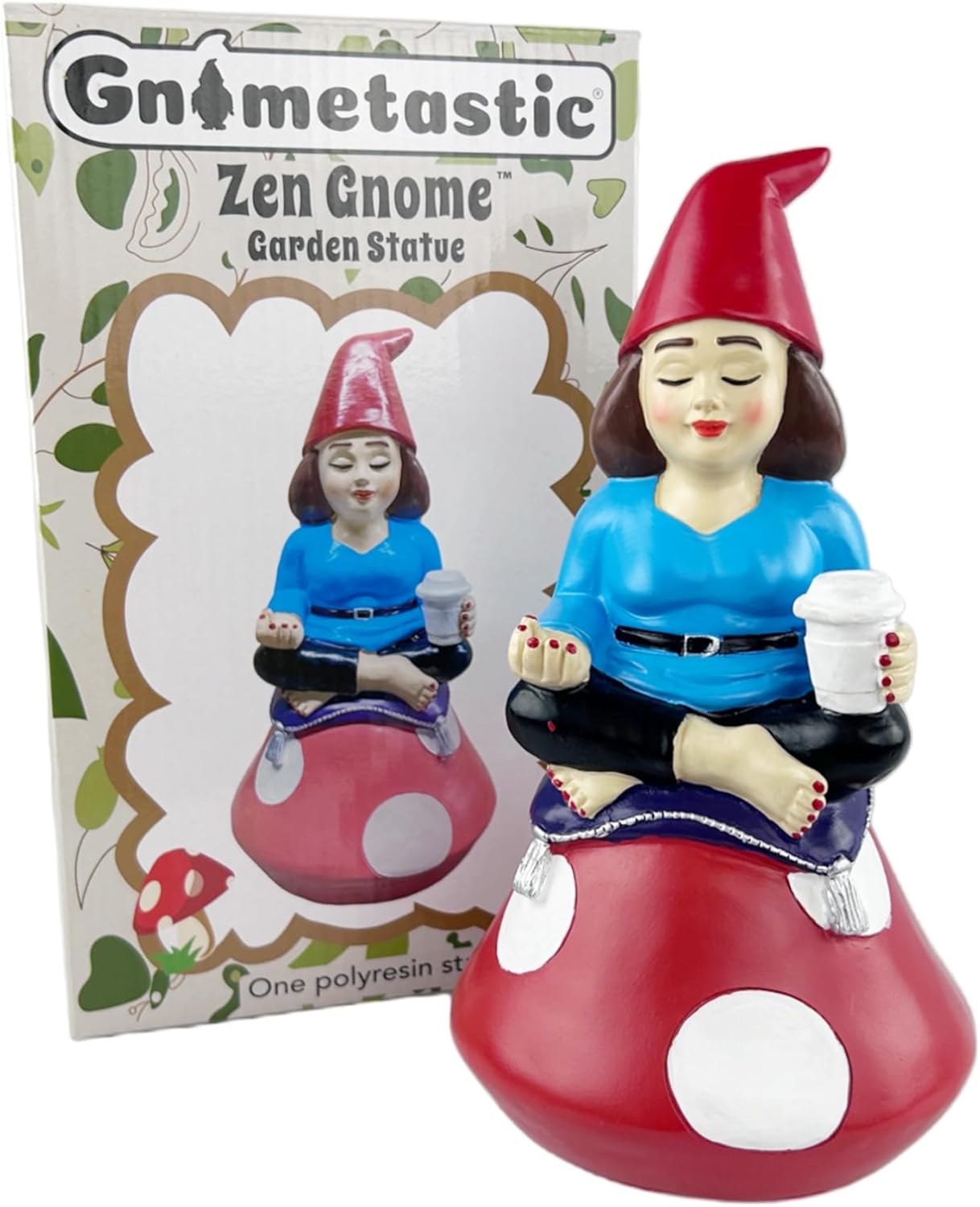 Zen Garden Gnome Statue (Multiple Sizes) - Stocking Stuffer