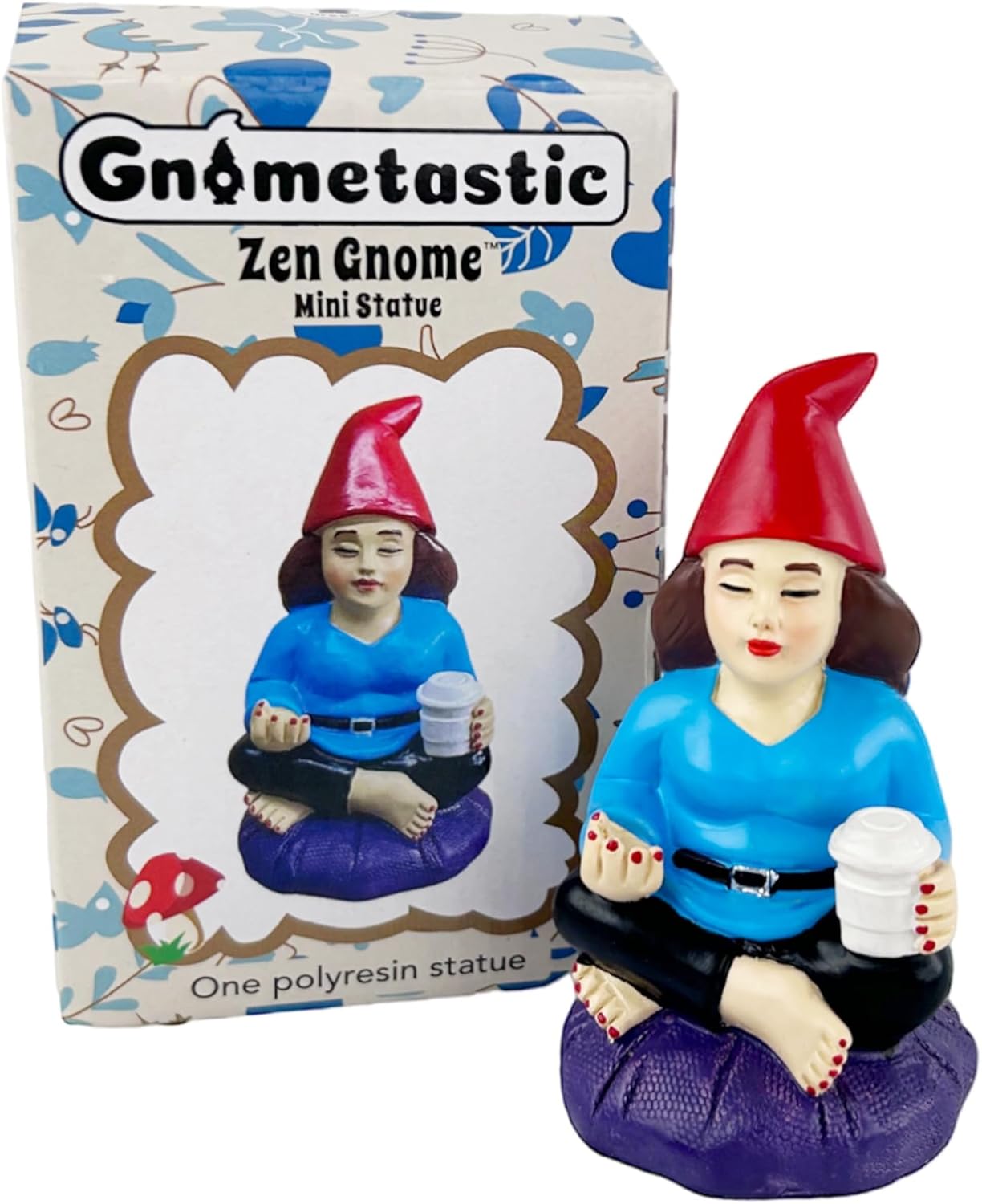 Zen Garden Gnome Statue (Multiple Sizes) - Stocking Stuffer