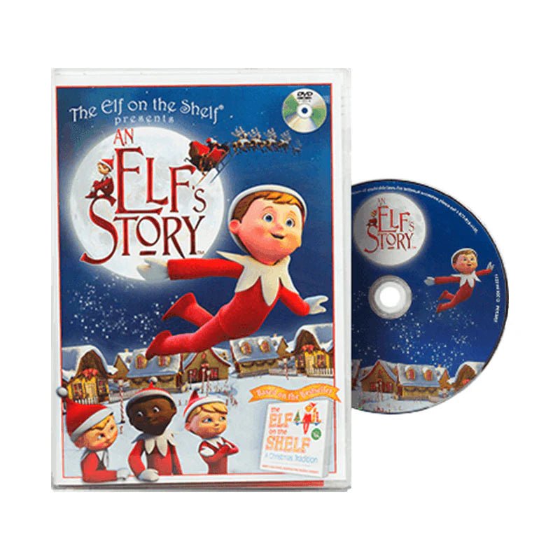 An Elf's Story DVD - The Elf on the Shelf | Media, Scout Elf not Included - Stocking Stuffer