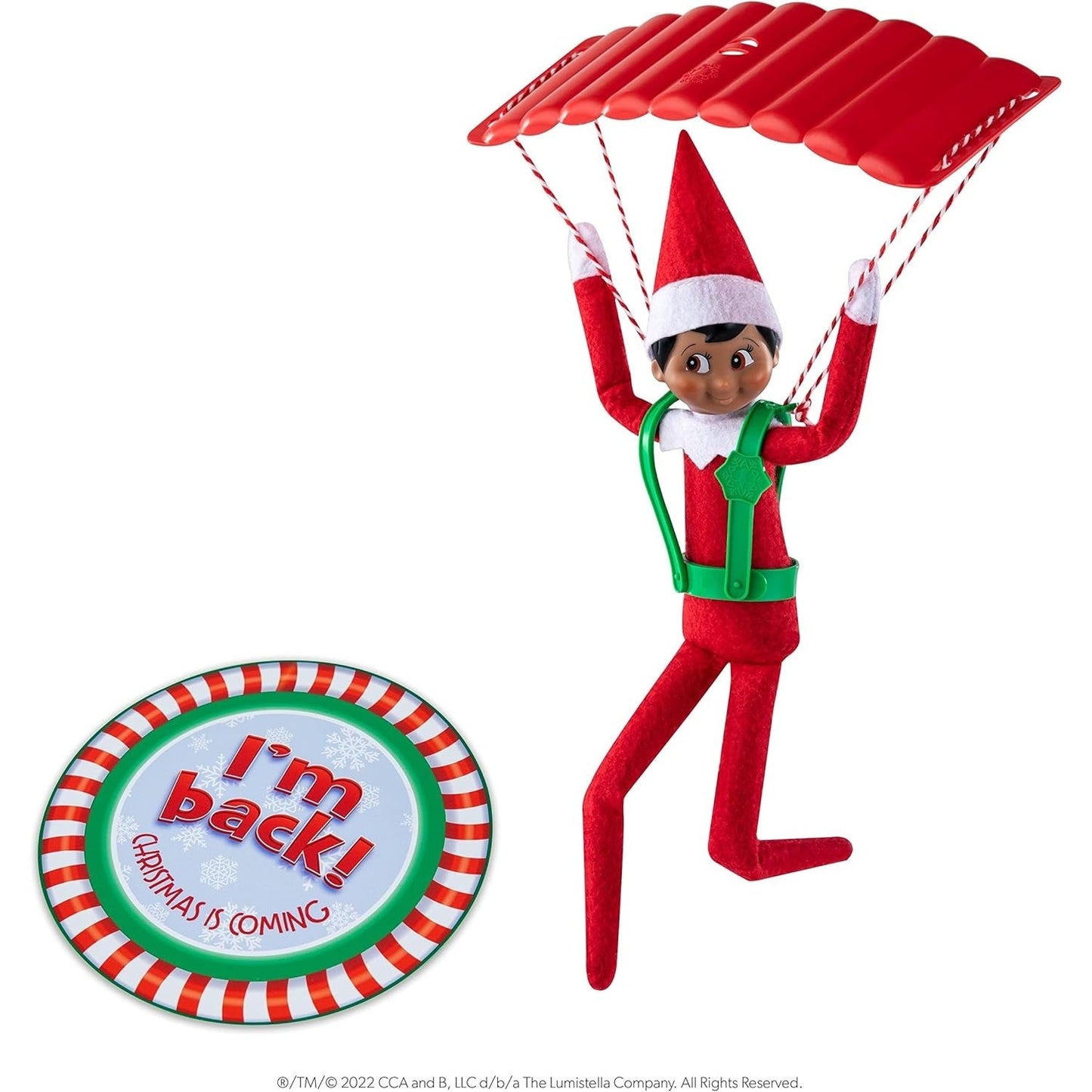 Glide - and - Go Parachute Set - Scout Elves at Play | Accessory, Scout Elf not Included - Stocking Stuffer