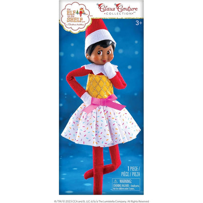 Ice Cream Party Dress - Claus Couture Collection | Accessory, Scout Elf not Included - Stocking Stuffer