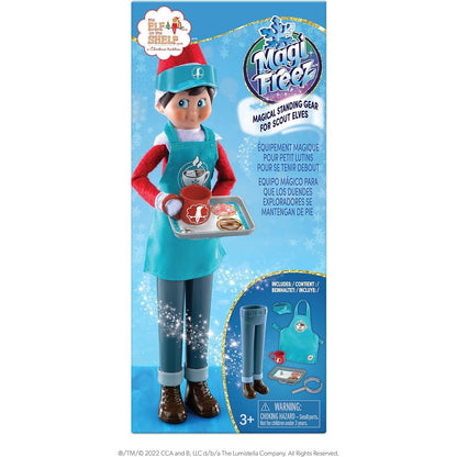 MagiFreeze Cocoa to Go Barista Outfit with Magical Standing Power | Accessory, Scout Elf not Included - Stocking Stuffer