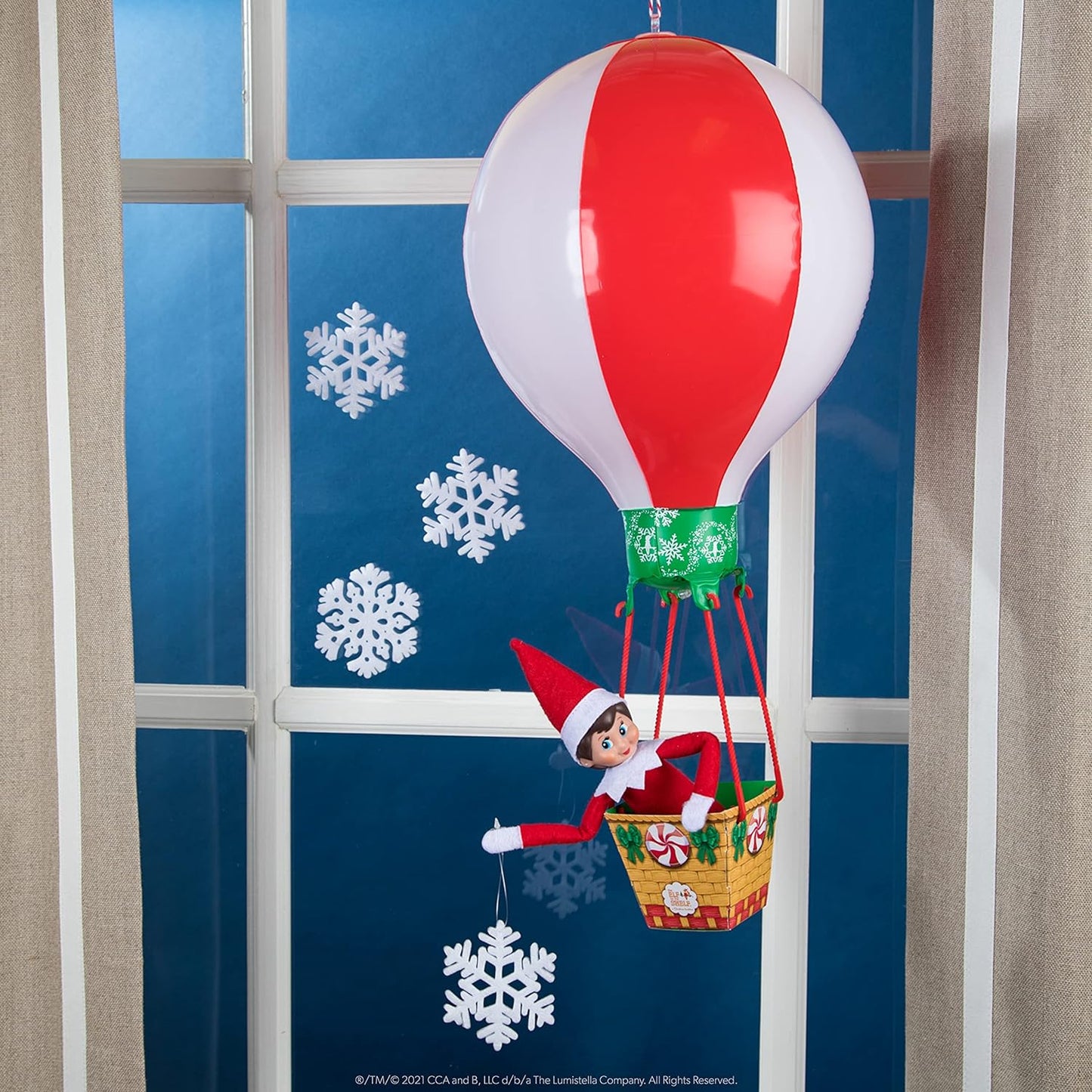 Peppermint Balloon Ride - Scout Elves at Play | Accessory, Scout Elf not Included - Stocking Stuffer