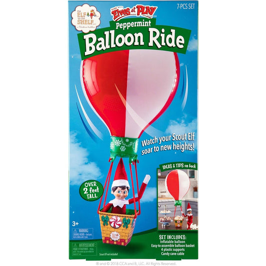 Peppermint Balloon Ride - Scout Elves at Play | Accessory, Scout Elf not Included - Stocking Stuffer