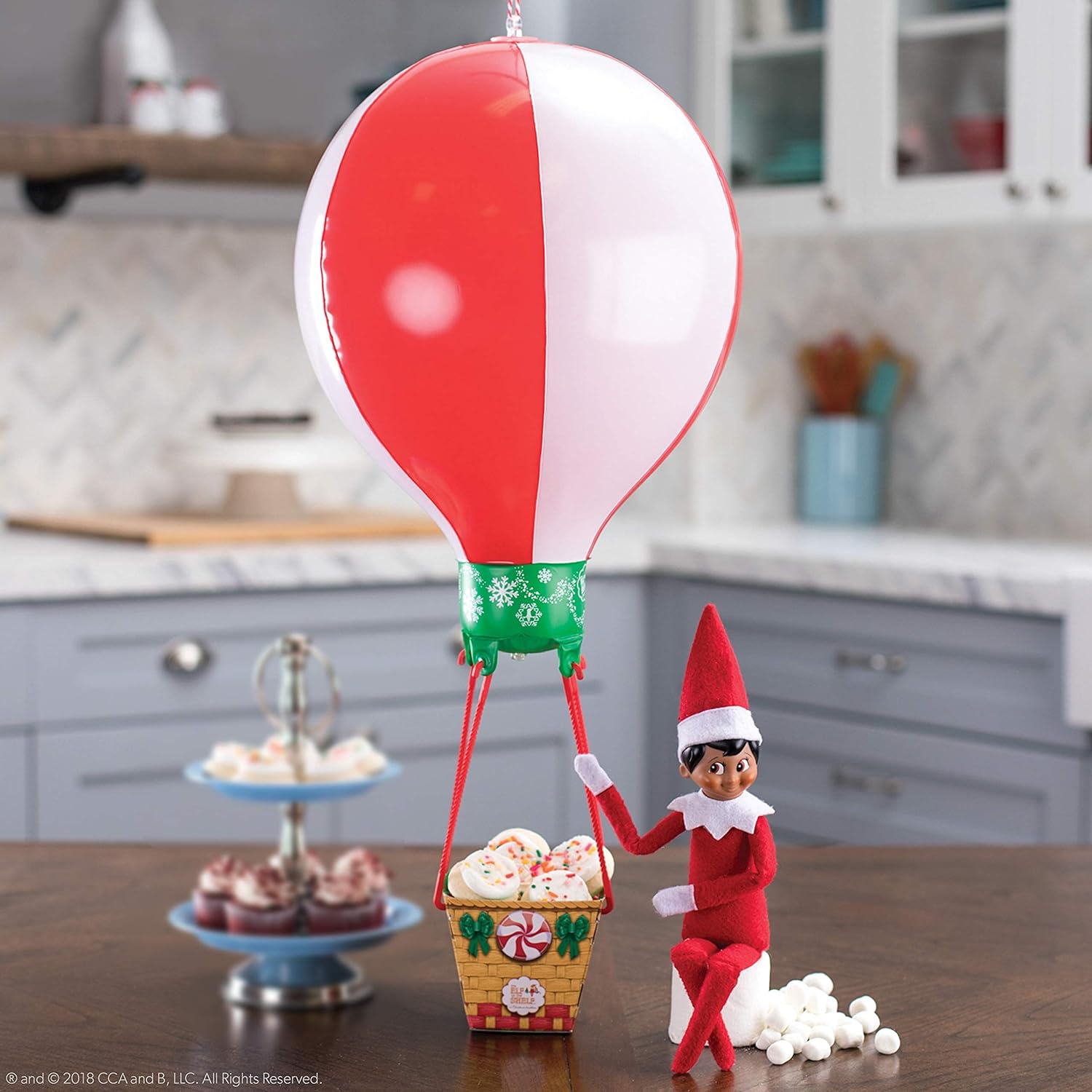 Peppermint Balloon Ride - Scout Elves at Play | Accessory, Scout Elf not Included - Stocking Stuffer