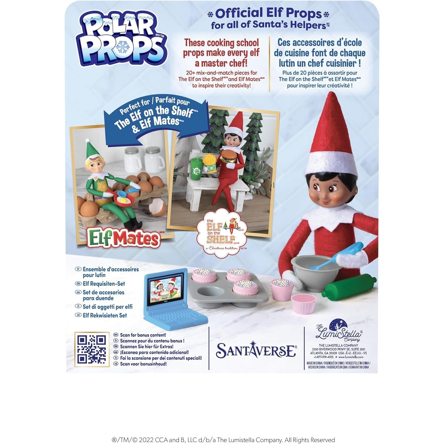 Polar Props - Official Elf Props for Santa's Helpers | Accessory, Scout Elf not Included - Stocking Stuffer