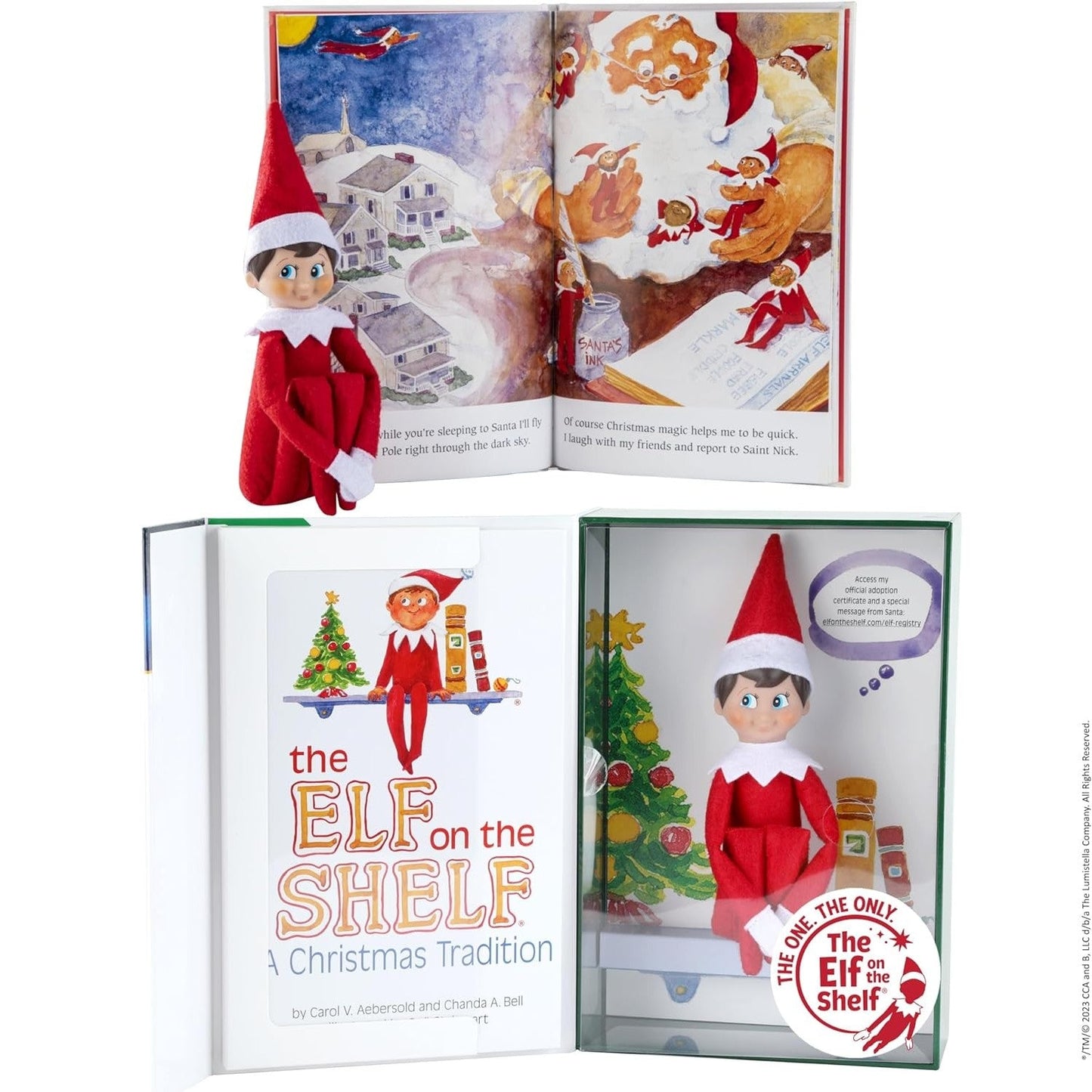 Scout Elf Box Set - The Elf on the Shelf: A Christmas Tradition | All Styles - Stocking Stuffer