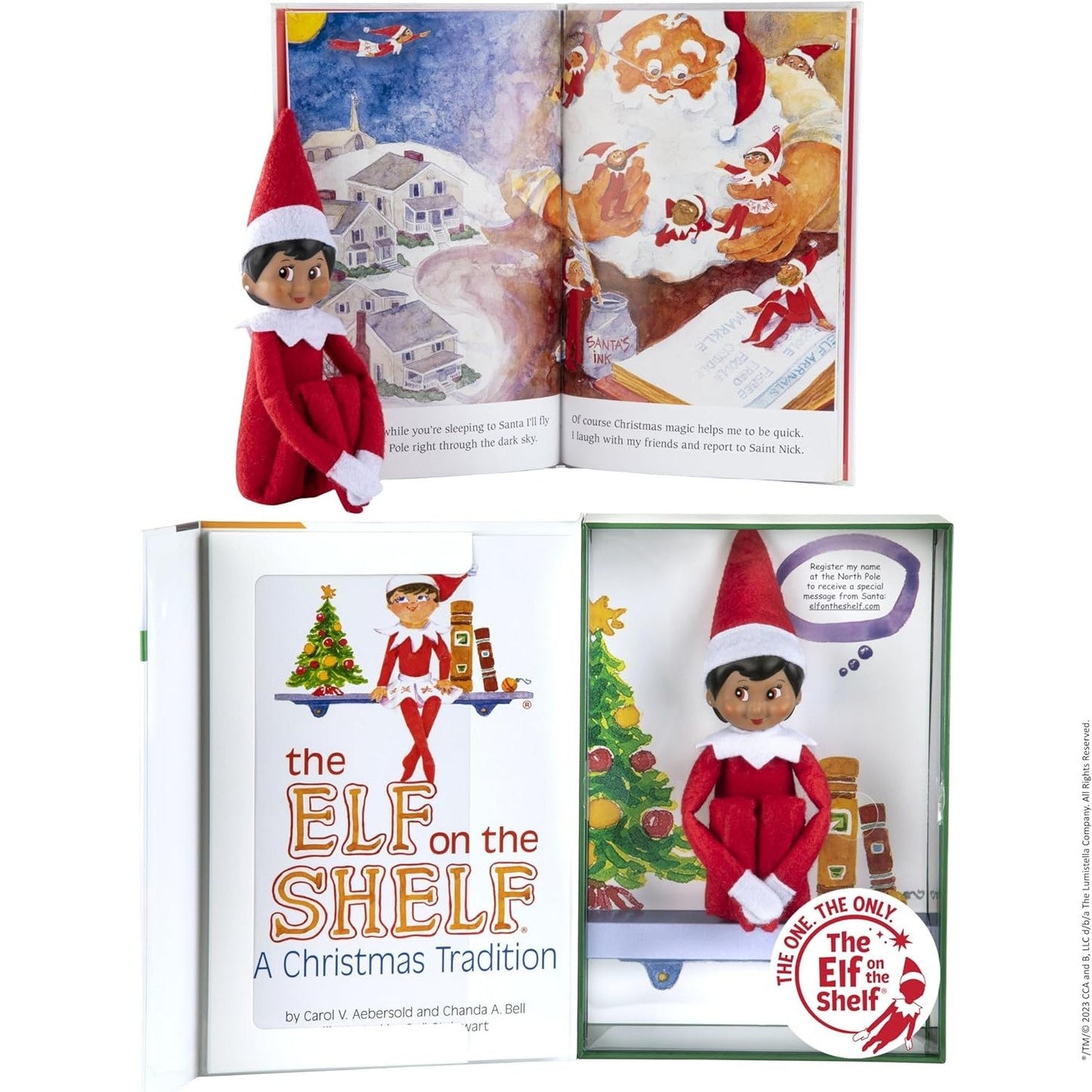 Scout Elf Box Set - The Elf on the Shelf: A Christmas Tradition | All Styles - Stocking Stuffer