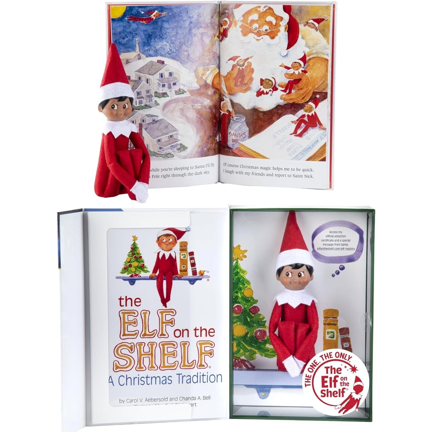 Scout Elf Box Set - The Elf on the Shelf: A Christmas Tradition | All Styles - Stocking Stuffer