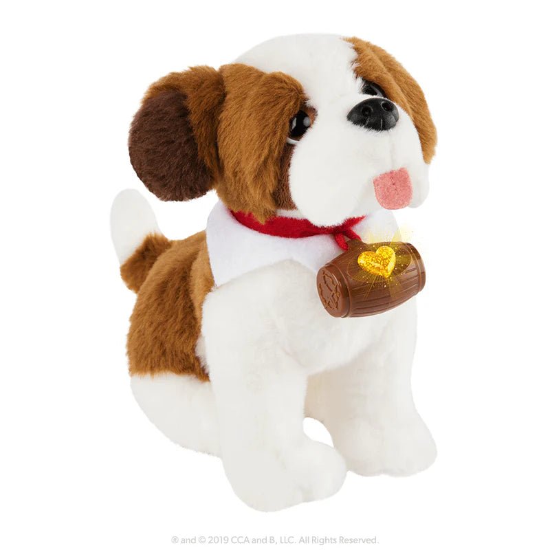 St. Bernard Plush - Elf Pets Collection | Stuffed Plush - Stocking Stuffer