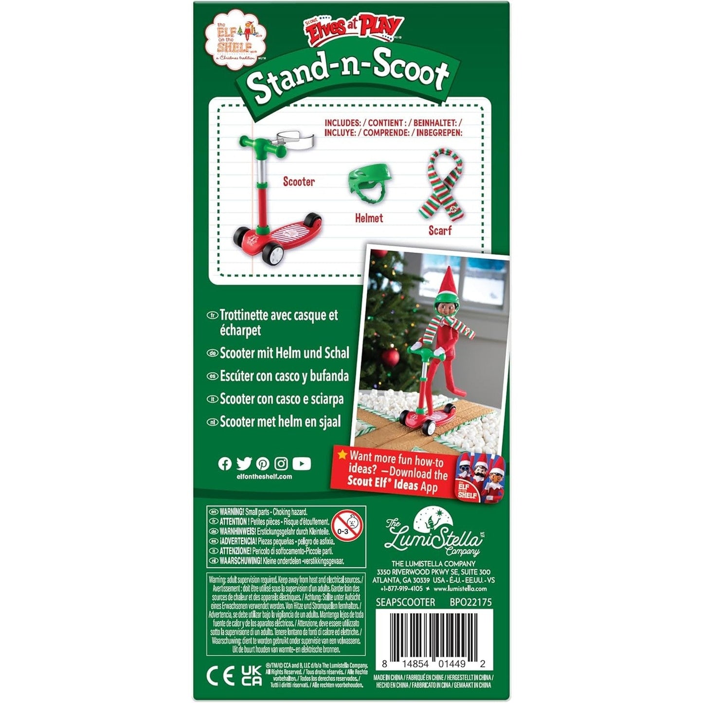 Stand - n - Scoot - Scout Elves at Play | Accessory, Scout Elf not Included - Stocking Stuffer