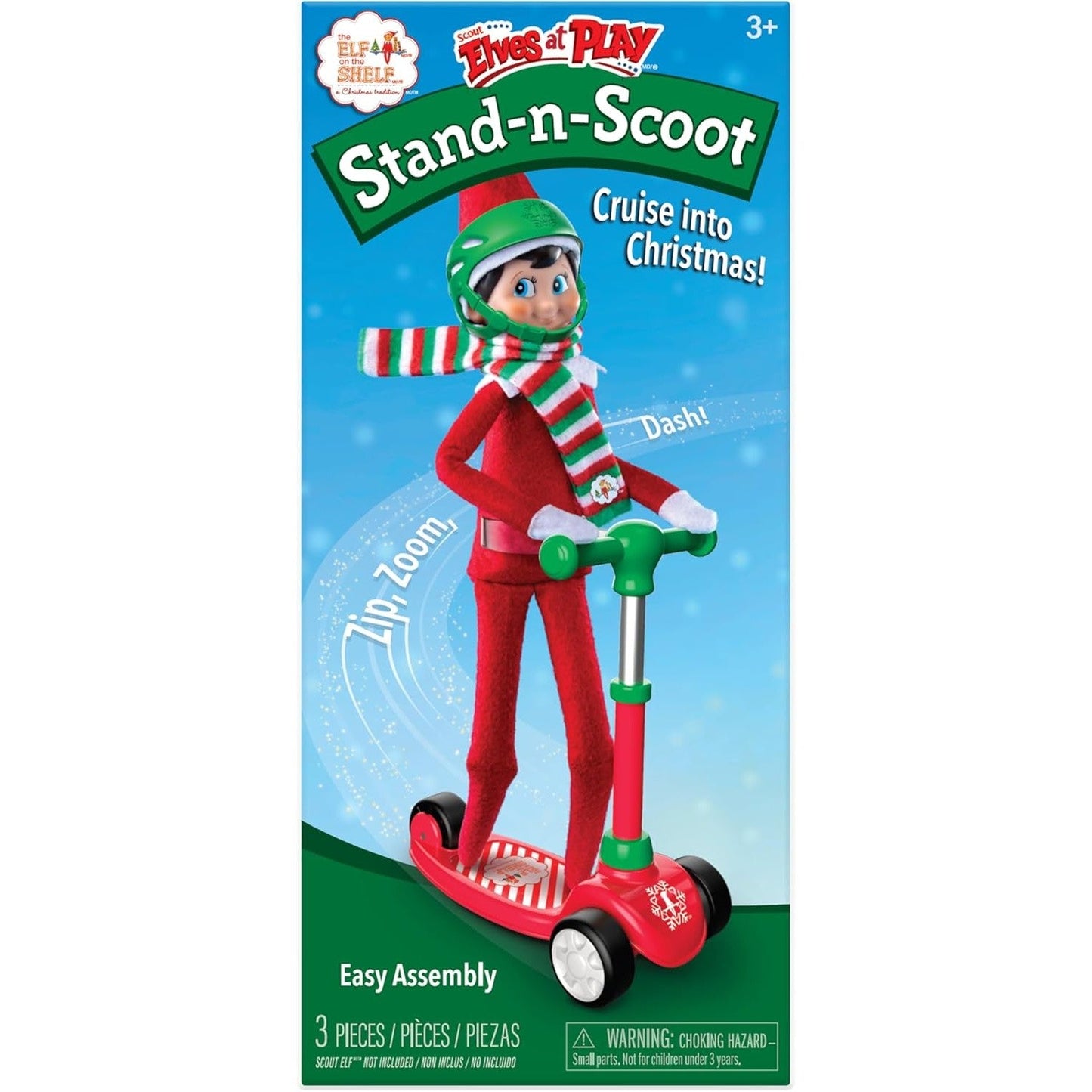 Stand - n - Scoot - Scout Elves at Play | Accessory, Scout Elf not Included - Stocking Stuffer